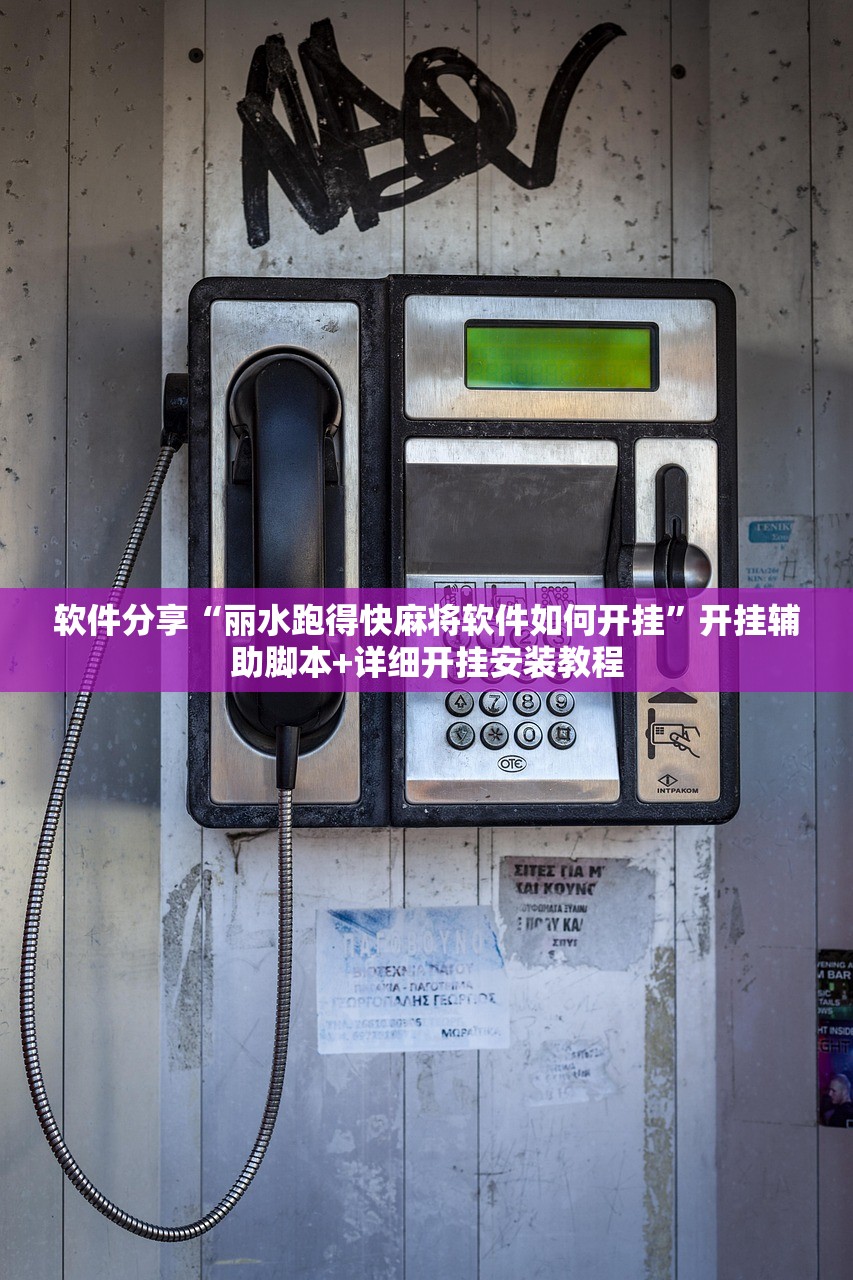 软件分享“丽水跑得快麻将软件如何开挂”开挂辅助脚本+详细开挂安装教程