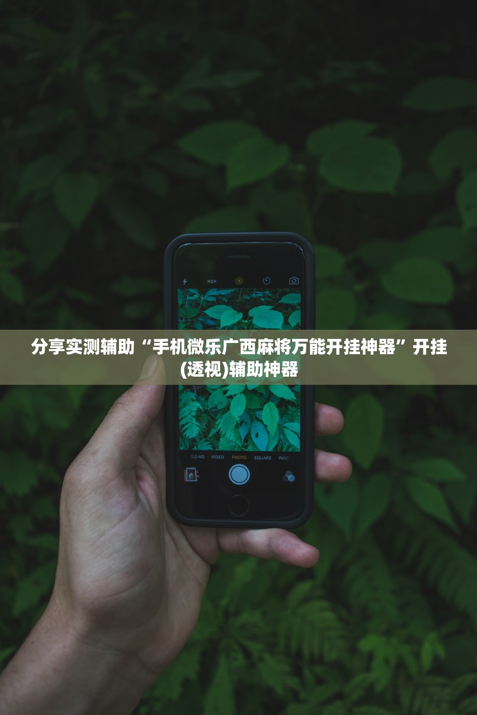 分享实测辅助“手机微乐广西麻将万能开挂神器”开挂(透视)辅助神器