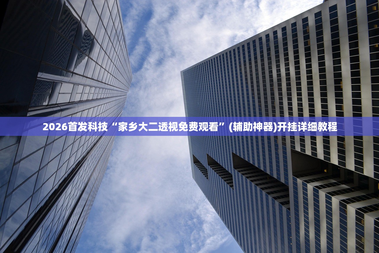 2026首发科技“家乡大二透视免费观看”(辅助神器)开挂详细教程