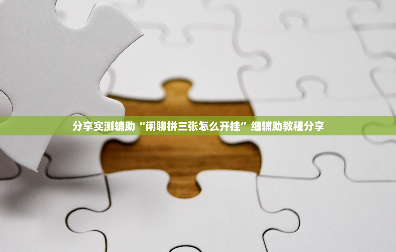 分享实测辅助“闲聊拼三张怎么开挂	”细辅助教程分享