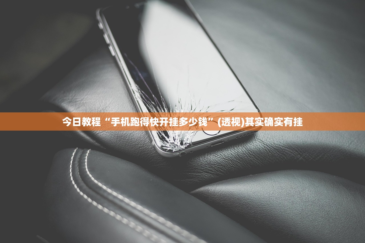 今日教程“手机跑得快开挂多少钱”(透视)其实确实有挂