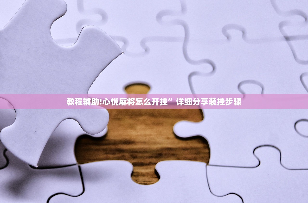 教程辅助!心悦麻将怎么开挂”详细分享装挂步骤