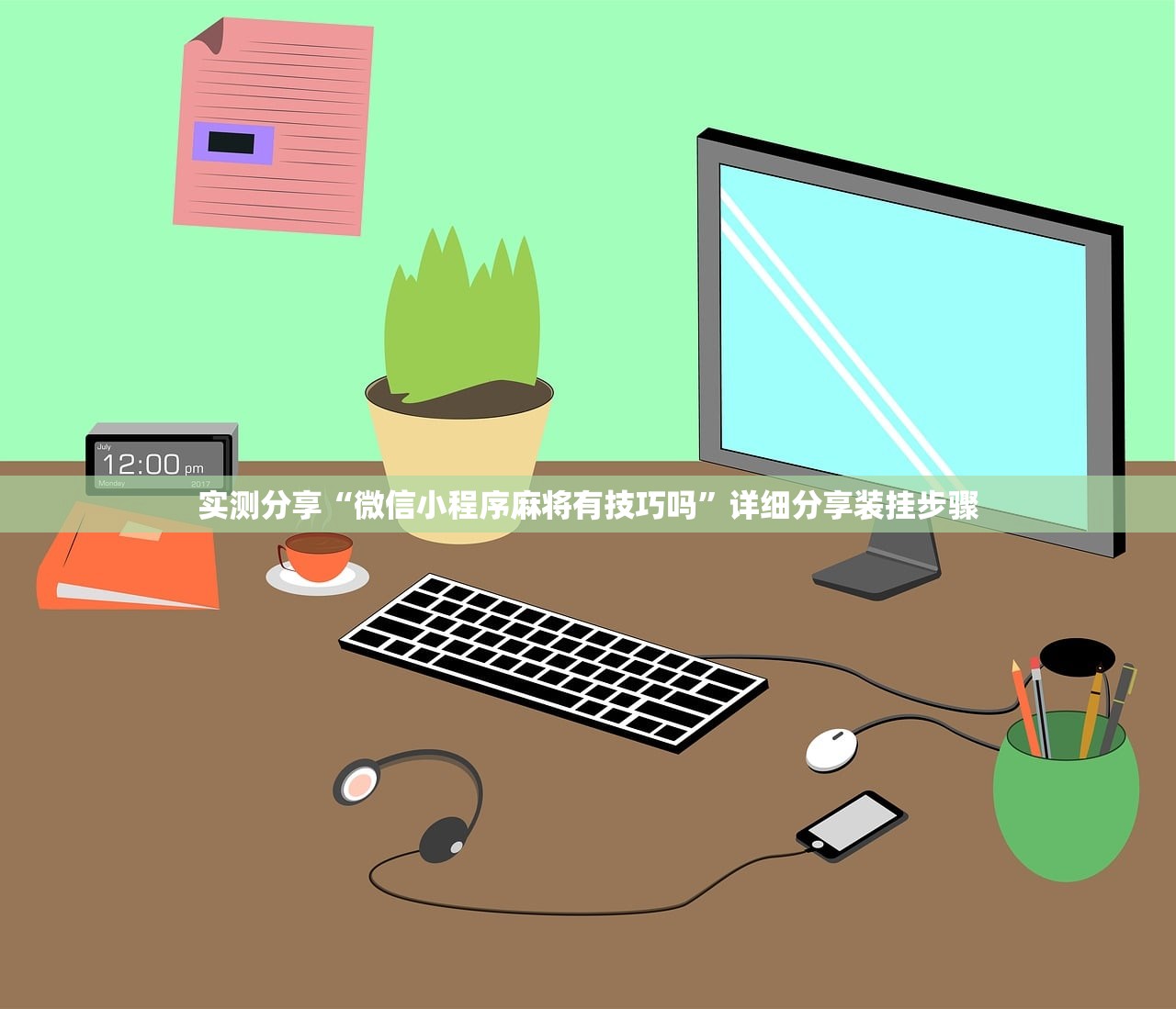 实测分享“微信小程序麻将有技巧吗”详细分享装挂步骤
